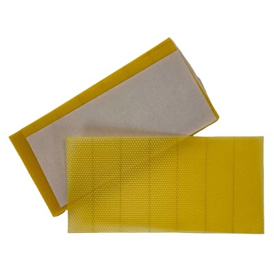 Langstroth Brood Foundation – 10 Wired Sheets – Pure Beeswax – 423 x 210mm – 5.4mm Cell – BEEtastic UK