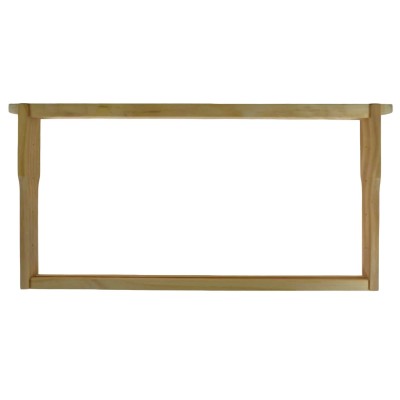 Langstroth Brood Frames – Pack of 10 – With Nails – New Zealand Pine – For Wired Foundation – BEEtastic UK