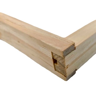 Langstroth Brood Frames – Pack of 10 – With Nails – New Zealand Pine – For Wired Foundation – BEEtastic UK