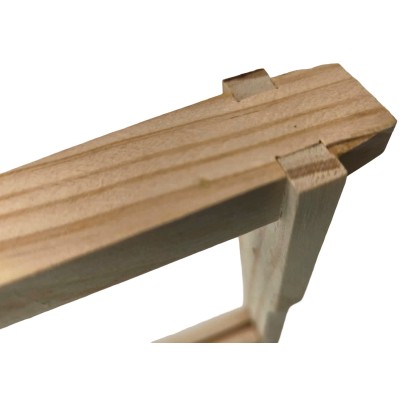 Langstroth Super Frames – Pack of 10 – New Zealand Pine – With Nails – For Wired Foundation – BEEtastic UK
