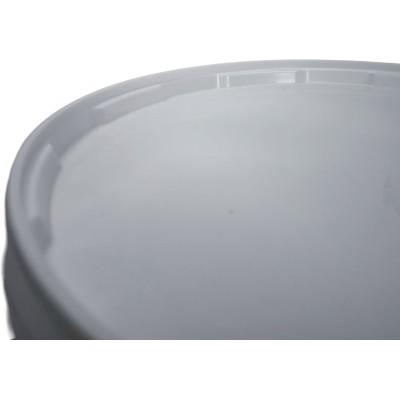 10L Buckets with Lids – Food Safe – Tamper Evident – Stackable – White – Metal Handle – BEEtastic UK