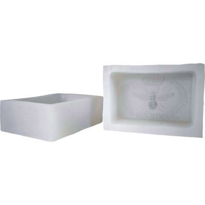 Silicone Soap Moulds – Queen Bee Design – Pack of 2 – For Soap, Wax, Resin