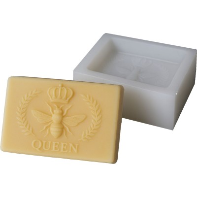 Silicone Soap Moulds – Queen Bee Design – Pack of 2 – For Soap, Wax, Resin