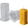 Silicone Candle Moulds – Honeycomb Texture with Bees – Pack of 2 – Flexible & Reusable