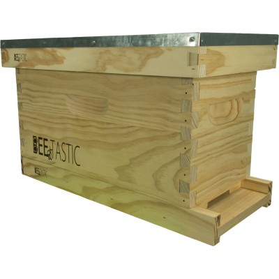 Langstroth Wooden Nuc Box – 5 Frame – For Swarms & Splits – Flat Pack with Roof