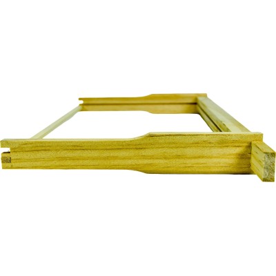 British National DN4 Brood Frames – Pack of 11 – New Zealand Pine – Includes Nails – BEEtastic UK