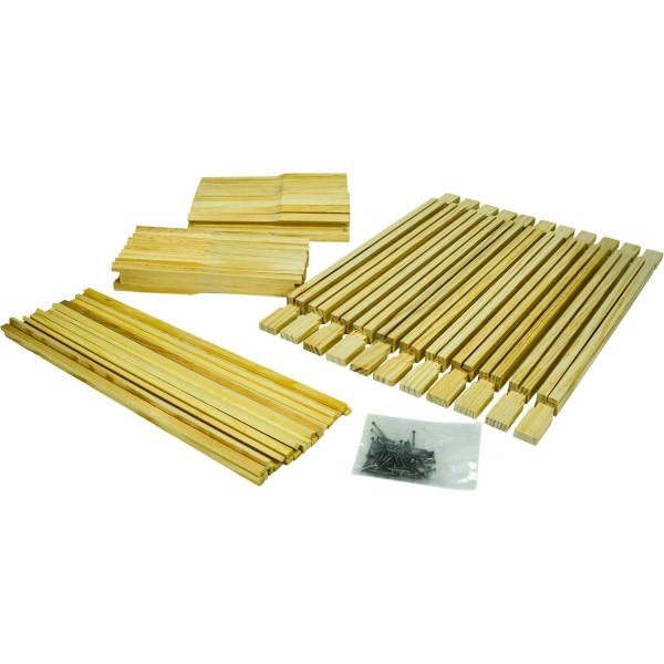 British National Brood Frames DN4 - Pack of 11 - With Nails - For Wired Foundation