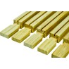 British National Brood Frames DN4 - Pack of 11 - With Nails - For Wired Foundation