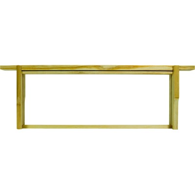 British National SN4 Super Frames – Pack of 10 – New Zealand Pine – With Nails – Hoffman Style – BEEtastic UK