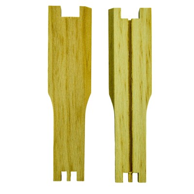 British National SN4 Super Frames – Pack of 10 – New Zealand Pine – With Nails – Hoffman Style – BEEtastic UK