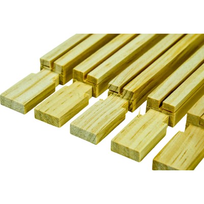 British National SN4 Super Frames – Pack of 10 – New Zealand Pine – With Nails – Hoffman Style – BEEtastic UK