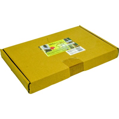 British National Wired Brood Foundation – 11 Sheets – Pure Beeswax – 345 x 205mm – 5.4mm Cell – BEEtastic UK
