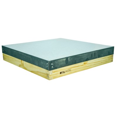 British National Hive Roof – Metal Top – New Zealand Pine – Knot Free – 4 Vents – 100mm – BEEtastic UK