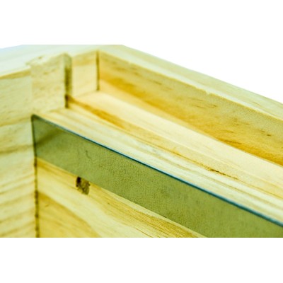 British National Brood Box – New Zealand Pine – Knot Free – Flat Packed – Includes Screws – BEEtastic UK
