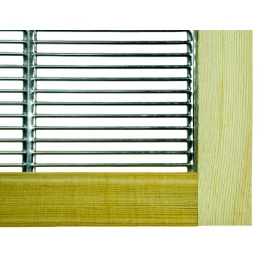 British National Queen Excluders – Pack of 2 – Metal Grid with Wooden Frame – Sturdy & Accurate – BEEtastic UK