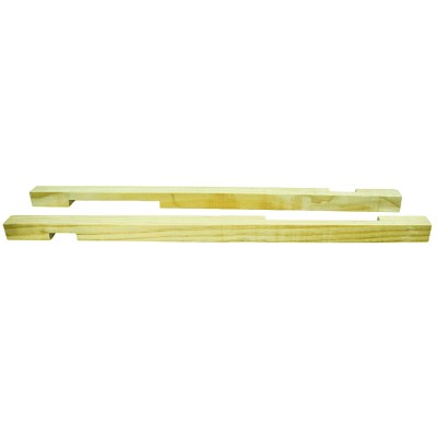 Langstroth Entrance Blocks – Pack of 4 – New Zealand Pine – Mouse Guard & Reducer – Fits Vented Floors – BEEtastic