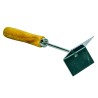 Queen Scraper Excluder – Wooden Handle – Beekeeping Tool for Frame Cleaning