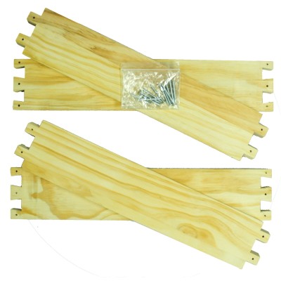 British National Eke – 90mm – Knot-Free New Zealand Pine – Flat Packed – Includes Screws – BEEtastic UK