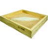 British National Clearing Board – Assembled – Removable Bee Escape – Crown Board Base