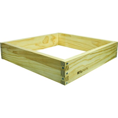 British National Eke – 90mm – Knot-Free New Zealand Pine – Flat Packed – Includes Screws – BEEtastic UK