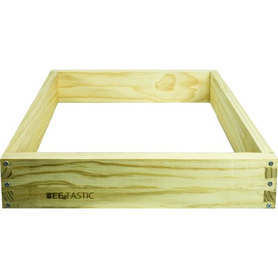 British National Eke – 90mm – Knot-Free New Zealand Pine – Flat Packed – Includes Screws – BEEtastic UK