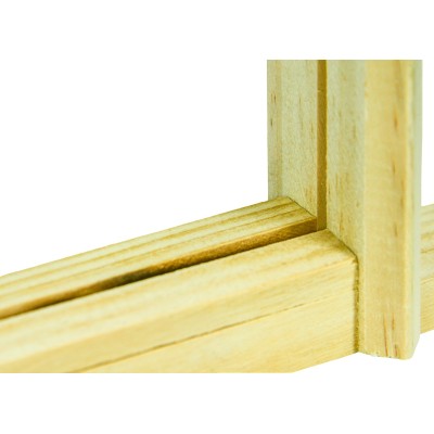 Langstroth Super Frames – Pack of 10 – New Zealand Pine – With Nails – For Wired Foundation – BEEtastic UK