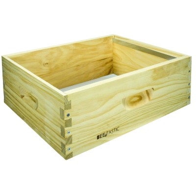Langstroth Super Box – New Zealand Pine – Honey Super – Knot-Free – BEEtastic UK