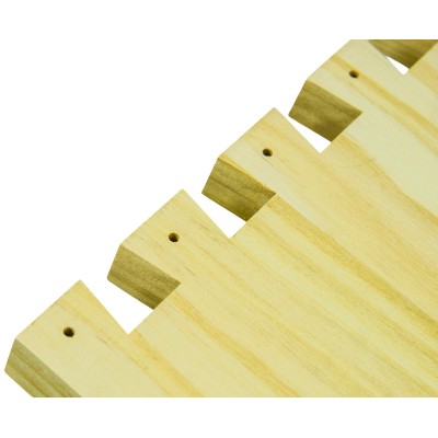 Langstroth Brood Box – New Zealand Pine – Knot-Free – Deep Hive Body – Flat-Pack – BEEtastic UK