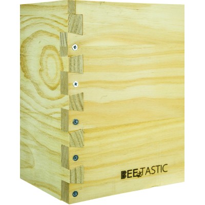 Langstroth Brood Box – New Zealand Pine – Knot-Free – Deep Hive Body – Flat-Pack – BEEtastic UK