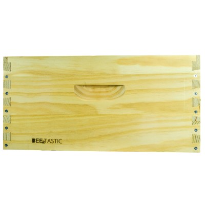 Langstroth Brood Box – New Zealand Pine – Knot-Free – Deep Hive Body – Flat-Pack – BEEtastic UK