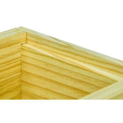 Langstroth Wooden Nuc Box – 5 Frame – For Swarms & Splits – Flat Pack with Roof