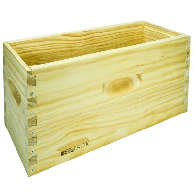 Langstroth Wooden Nuc Box – 5 Frame – For Swarms & Splits – Flat Pack with Roof