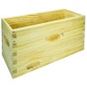 Langstroth Wooden Nuc Box - 5 Frame - Complete with Floor, Roof & Crown Board