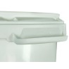 30L Plastic Buckets with Lids – Food Safe – Tamper Evident – Stackable – White – 30 Litre