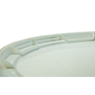30L Buckets with Lids – Food Safe – Tamper Evident – White – Stackable – Moulded Handles – BEEtastic UK