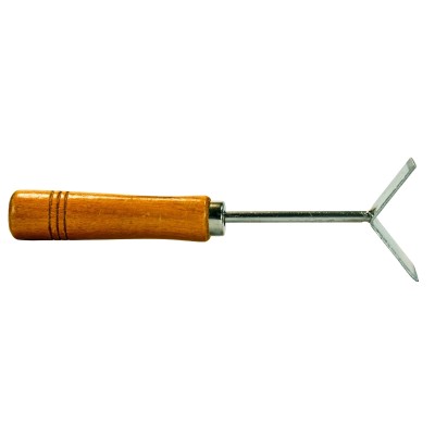 Queen Scraper Excluder – Wooden Handle – For Cleaning Beekeeping Equipment