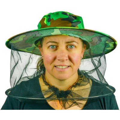 Beekeeper Hat with Veil – Lightweight Protection – One Size Fits Most