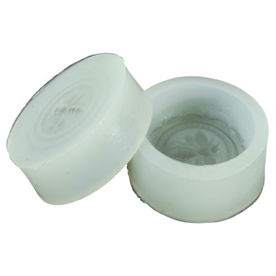 Silicone Soap Mould – Round Queen Bee Design – Pack of 2 | Flexible & Reusable