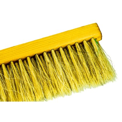 Bee Brush – Wooden Handle – Double Horsehair Tails – Gentle Frame Brush for Beekeepers