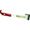 J Shaped Hive Tool – Stainless Steel – Red Tip